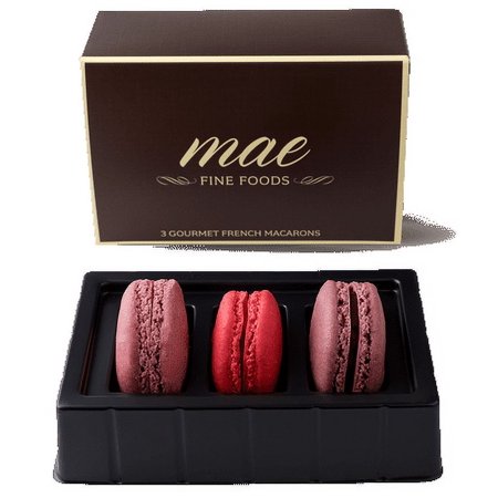 3 Berry Macarons
