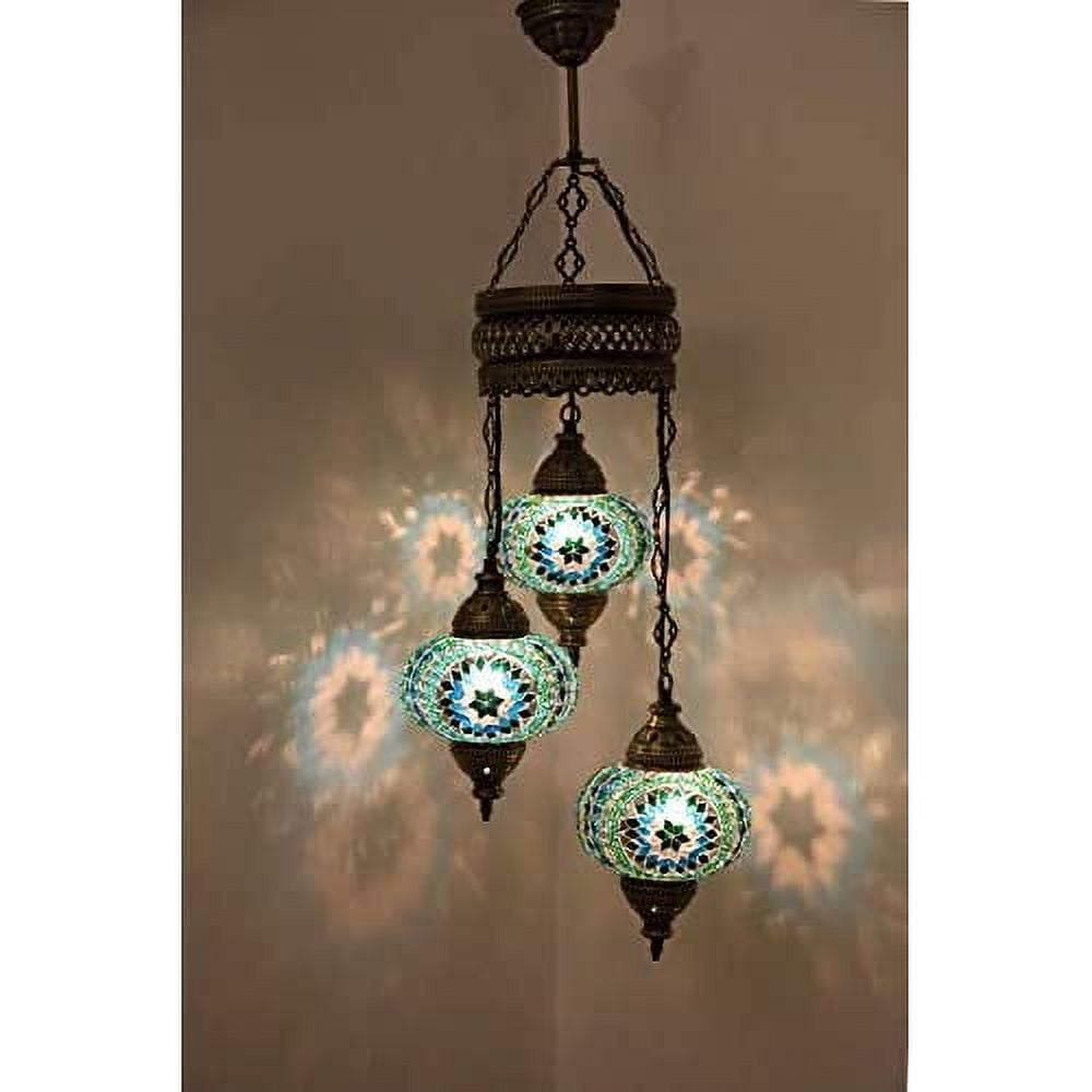 Big Size Globe Mosaic Chandelier Turkish Moroccan Nepal Ubuy
