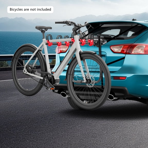 PEAKORA3-Bike Trunk Mount Rack 3 Bicycle Carrier Holder Bike Rack Car Trunk Mount
