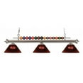 thumbnail image 1 of 3 Billiard Light with Shade - Acrylic Burgundy, 1 of 1