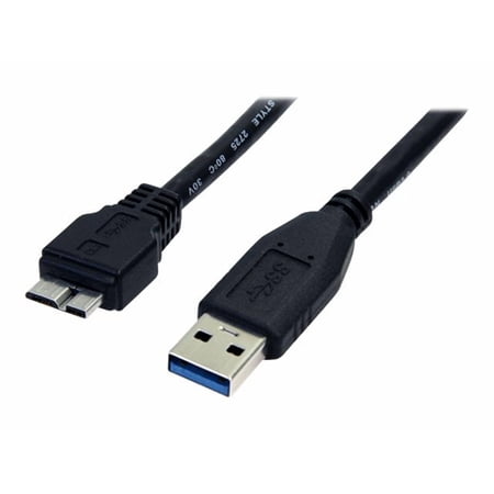 3' Black USB 3 to Micro Cable