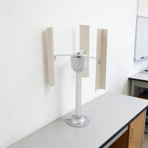 3-Blade Axis Wind Turbine Generator, Vertical Axis Wind Turbine Model, Axis Wind Turbine Generator with 3-Phase Permanent Magnet Motor