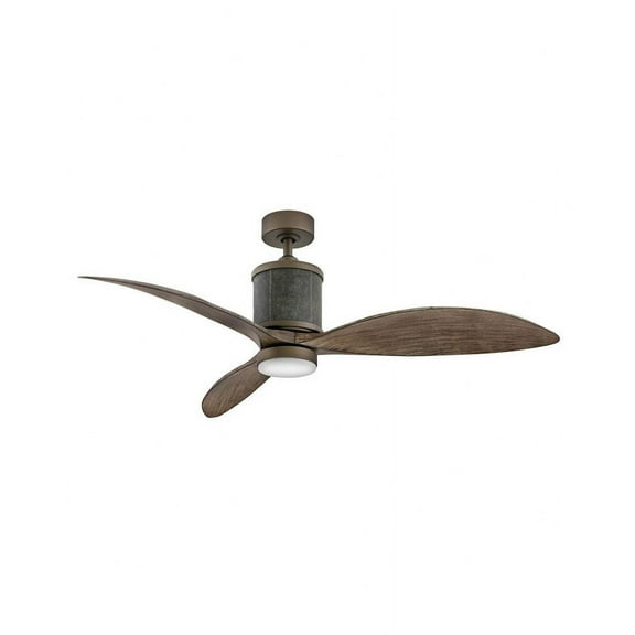 Hinkley Lighting - Merrick - 3 Blade Ceiling Fan with Light Kit In Transitional