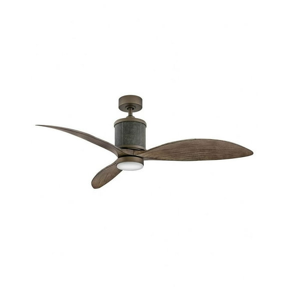 Hinkley Lighting - Merrick - 3 Blade Ceiling Fan with Light Kit In Transitional