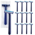 thumbnail image 1 of 12 Pack Disposable Razors for Men, Men's Disposable Shaving Razors, Triple Blade Disposable Shaving Razors with Lubricating Strip, Anti-Slip Handle Disposable Shaver for Travel Hotel Home Daily Shave, 1 of 7