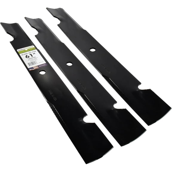 3 Blade Set for Many 42-in./61-in. Cut Snapper Mowers