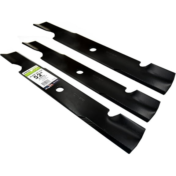 3 Blade Set for Many 52 in. Snapper Mowers Replaces OEM #'s 1737252BZ and 1737252
