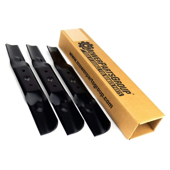 (3) Blades Compatible With Cub Cadet 50" 742-05052A 942-05052A