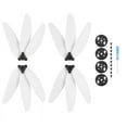 thumbnail image 1 of 3-Blades Propellers for DJI Mini 2 SE/Mini 2/Mini 1/Mavic Quick Release Propeller 4726f Replacement Low-Noise and Quick-Release Blades Rrone Accessories, 1 of 10