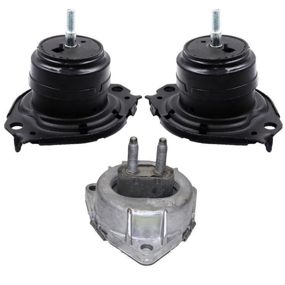 3-Bolt Automatic Transmission Mounts for 2011-2013 for Dodge for Durango/for Jeep for Grand for Cherokee 4WD - Fits EM4168 & MK5488 - New OEM Replacement