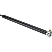 3-Bolt Black Steel Steering Column-3/4 DD-28 Inch Length