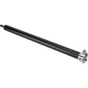 3-Bolt Black Steel Steering Column-3/4 DD-32 Inch Length