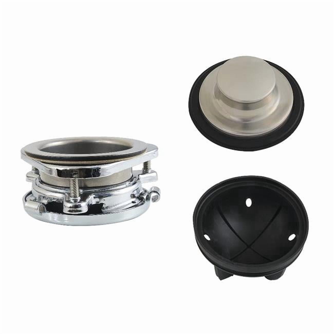 3-Bolt Garbage Disposal Mount - Polished Stainless Steel & Chrome - Set of 2 - Durable Design