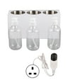3 Bottle Spa Warmer Adjustable 9 Temperature Mode with Timer Massage
