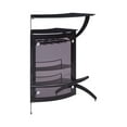 thumbnail image 1 of 3-Bottle Wine Rack Bar Unit Smoked and Black, 1 of 8