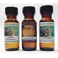 thumbnail image 1 of 3 Bottles Set, 1 Amber Patchouli, 1 Nag Champa, 1 Patchouli 1/2 Fl Oz Each 15ml Premium Grade Scented Fragrance Oils By Crazy, 1 of 1