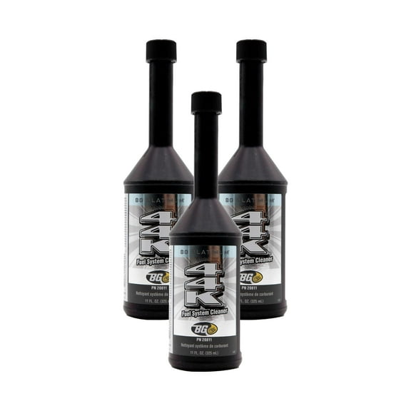 3 Bottles of New BG Platinum 44K