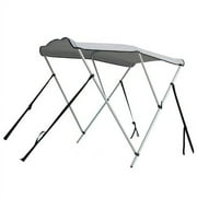 3 Bow Portable Bimini Top Cover Sun Canopy Suit 12-13 ft Inflatable Dinghy