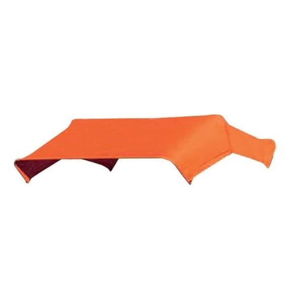 3-Bow Tractor Canopy Replacement Cover " 10 oz. Canvas - Orange