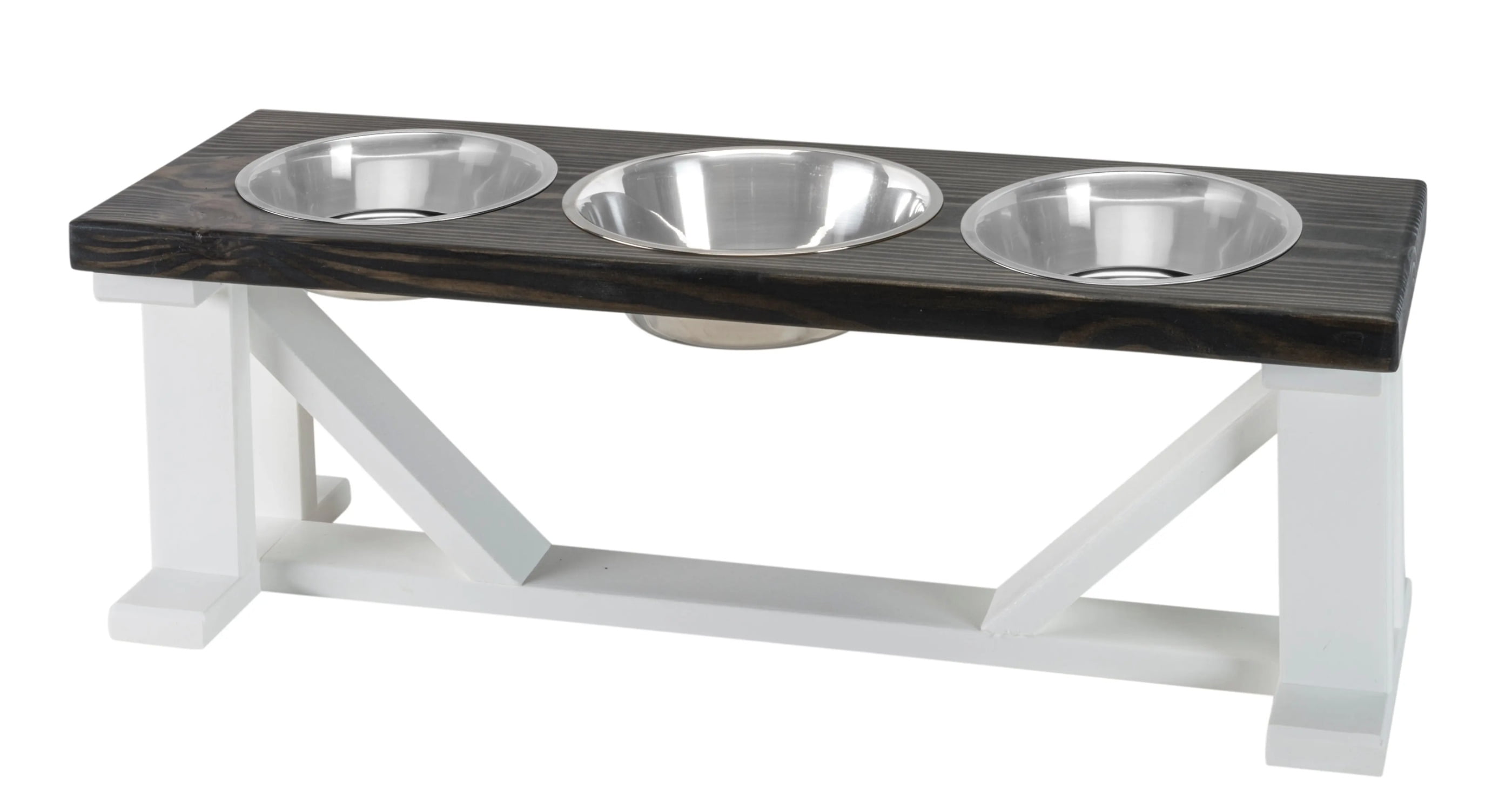 3 Bowl Dog Feeder Stand Best Triple Diner Feeder Bowl Option