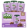 thumbnail image 1 of ( 3 Box ) GoGo squeeZ PuddingZ Chocolate Snack Pudding On-the-Go Pouches, 3 oz (10 Pack), 1 of 6