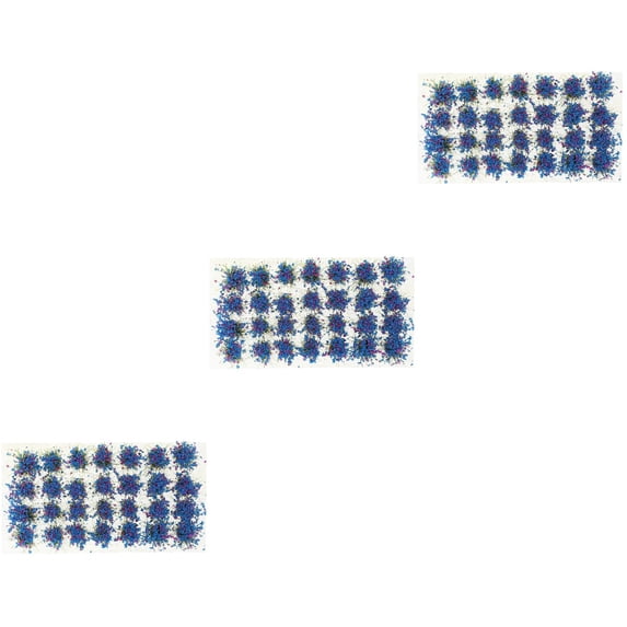 3 Boxes Miniature Flowers Cluster Model High-grade Material Home Decor Baby