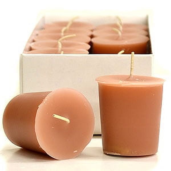 Baby Powder Pink Scented Votive Candles Box of 12