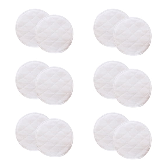 3. Breastfeeding Pads Washable Nursing Essentials, Reusable Leak-Proof Nipple Pads Soft Breast Covers for Moms & Gifts