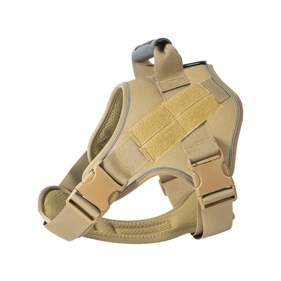 3. Breathable Dog Harness Tacticals Vest Adjustable Strap Secure Fit Outdoor Camping Daily Walking
