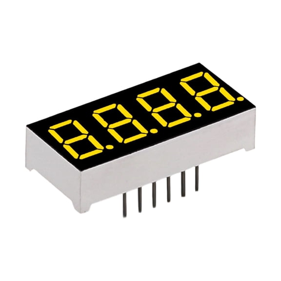 3. Bright 4-Digit LED Screen for Microwaves, Refrigerators, Compact Design & Long-Lasting Use
