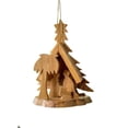 thumbnail image 1 of 3" Brown Wooden Tree Shaped Nativity Grotto Ornament, 1 of 4