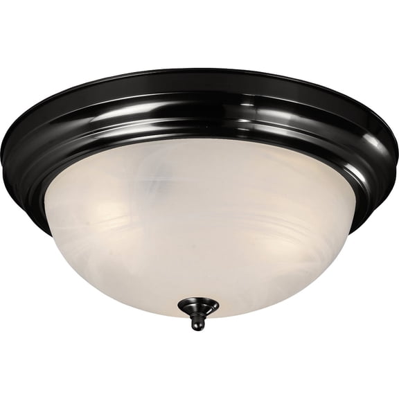 3-Bulb Flush Mount Ceiling Light Fixture - Single Pack