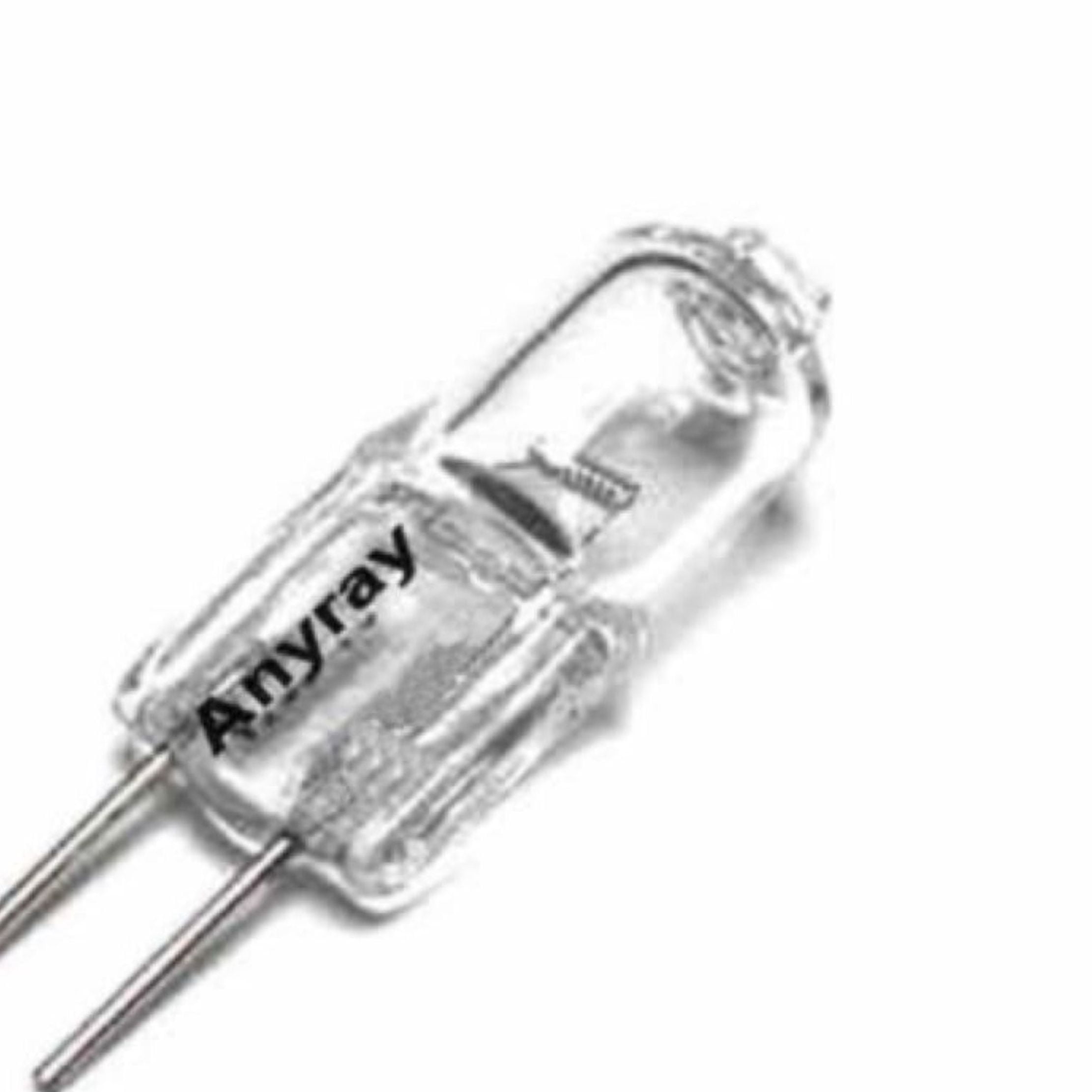 Anyray A1602Y 35W GY6.35 Halogen Bulb – 3-Pack, 110V-120V, Bi-Pin G6.35 Base, T4 Shape For Wax Warmers, Oil Melters & Office Lights