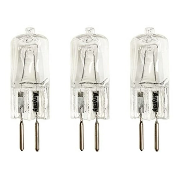 (3)-Bulbs 50 Watt GX5.3 120V 50W 110 Volt Bi Pin T4 G5.3 110V 50 Watt Light Bulb