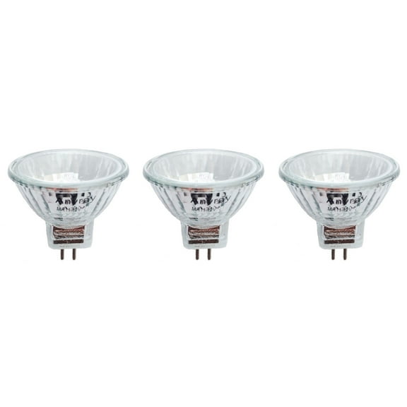 (3)-Bulbs clear MR11 12V 5W Reflector Fiber Optic Light Bulb 12-Volt 5-Watt
