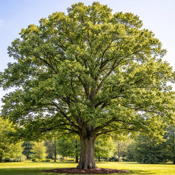 3 Bur Oak Tree Live Plants (Quercus macrocarpa) Hardy Native Shade Tree Fast Growing Long-Lived Oak Large Landscape & Wildlife Tree Rooted Starter Sapling