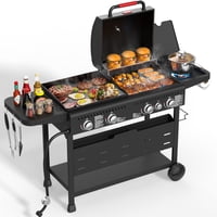 50,000 BTU Grill and Griddle Combo