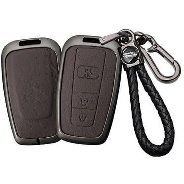 TPU Key Fob Cover Case For Toyota RAV4, 4Runner, Prius, Camry – 3 Button, Black