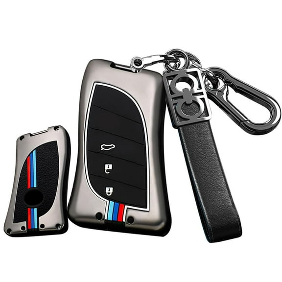 3 Button Key Fob Cover for Lexus ES350 LC500 LS500 UX200 GX460 2019 2020 2021 2022 2023 Smart Key Cover for Lexus ES350 Keyless Entry Remote Shell Accessories