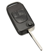 3 Button Remote Flip Key FOB Shell Case For ML C S SL SEL Class