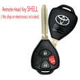 thumbnail image 1 of 3 Button Remote Key Shell For TOYOTA RAV4 4RUNNER YARIS 2007 - 2014 VLS, 1 of 5