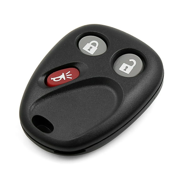 Unique Bargains 3 Buttons Keyless Entry Fob Remote Case 21997127 Replacement for Chevrolet Black