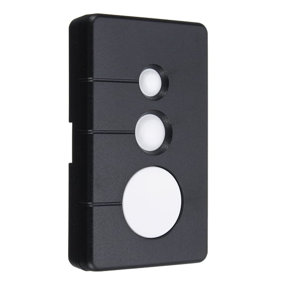 Black Plastic Remote Key Launcher for Garage Door Compatible with Chamberlain Craftsman