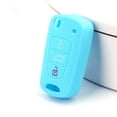thumbnail image 1 of 3 Buttons Silicone Car Key Cover Case for Kia RIO K2 for Hyundai I20 Car Remote Control Key Protection Shell Fob, 1 of 6