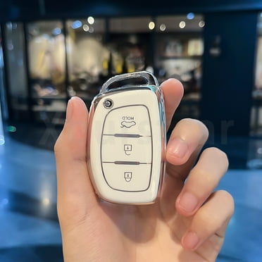 Rubber Pad Remote Key Shell For Hyundai Creta I20 I40 Tucson Elantra ...