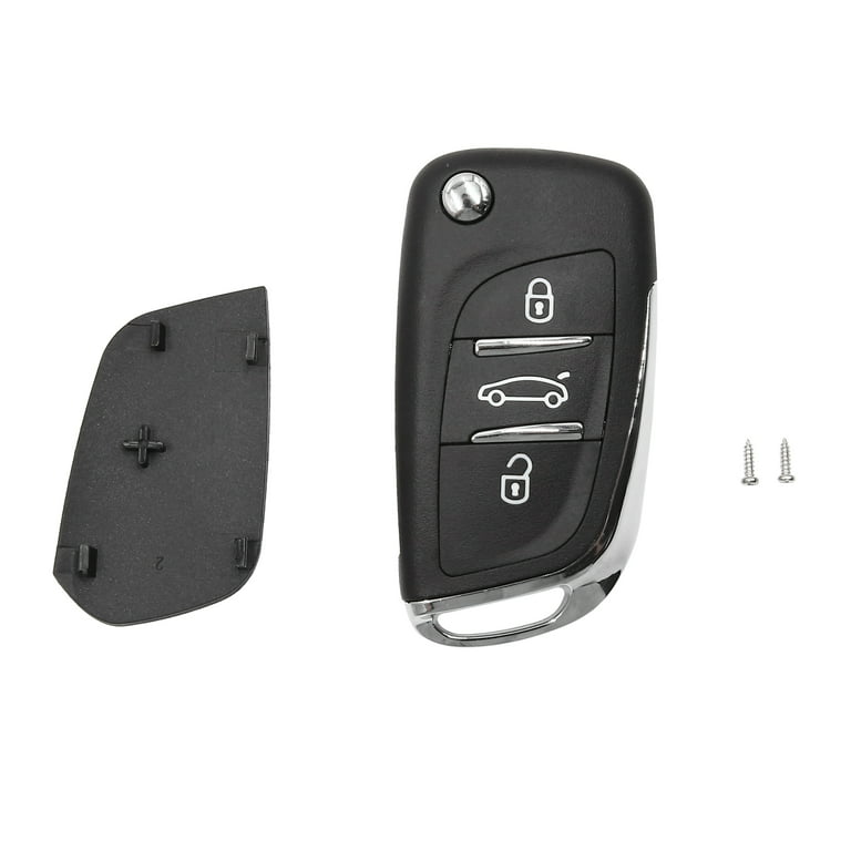 3 Buttons Uncut Key Fob Remote Shell Replacement for Peugeot 207 307 308 