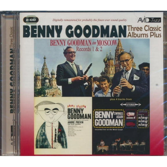 3 CLASSIC ALBUMS PLUS [BENNY GOODMAN] [CD BOXSET] [2 DISCS]