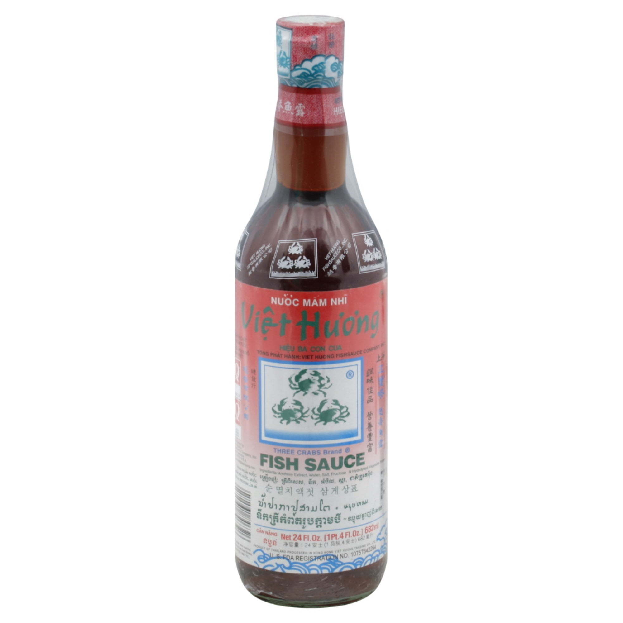 3 CRAB, SAUCE FISH, 24 OZ, (Pack of 6)