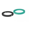 thumbnail image 1 of 3" Cam & Groove Camlock Gasket, Food Grade,10EPDM10 Viton (20 gaskets), 1 of 3