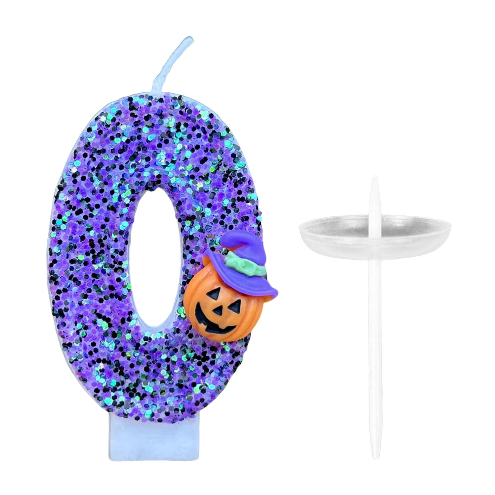 3 Candle Birthday Glass Sconces Replacement for Candle Holder Wooden